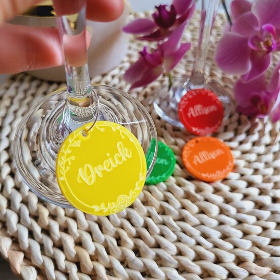 Personalizēts dekors glāzei 